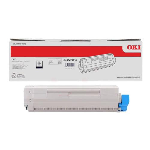 Oki toner cartridge black (46471116)