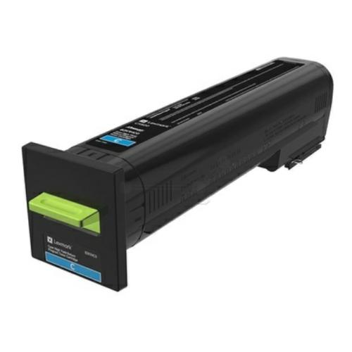 Lexmark toner cartridge cyan (82K2HC0 / 082K2HC0) (Return, high capacity)