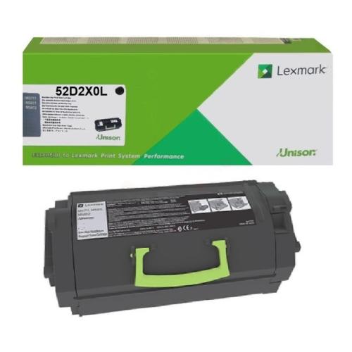 Lexmark toner cartridge black (52D2X0L / 522XL) (Return, high capacity)