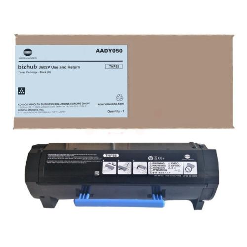 Konica Minolta toner cartridge black (AADY050 / TNP55) (Return)