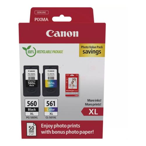 Canon Ink cartridge / Photo paper black / color (3712C008 / PG560XL+CL561XL) (Twin Pack, multipack)