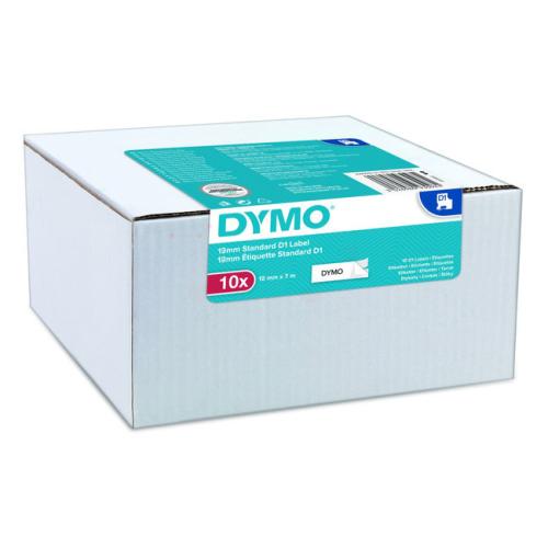 Dymo labels black on white (2093097), 12mm