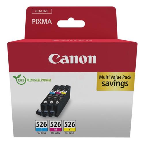 Canon printcartridge cyan / magenta / yellow (4541B019 / CLI526) (multipack)