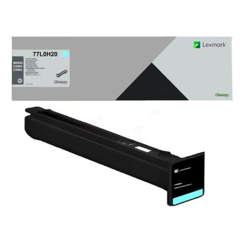 Lexmark toner cartridge cyan (77L0H20 / 077L0H20) (high capacity)