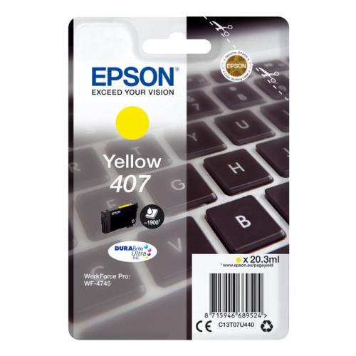 Epson printcartridge yellow (C13T07U440 / 407)