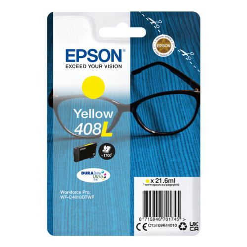Epson printcartridge yellow (C13T09K44010 / 408L) (high capacity)