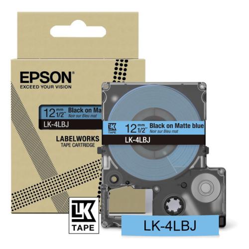 Epson labels black / blue (C53S672080 / LK4LBJ)