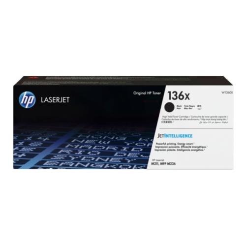 HP toner cartridge black (W1360X / 136A) (high capacity)