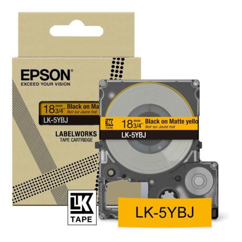 Epson labels black / yellow (C53S672075 / LK5YBJ)