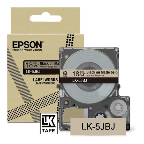 Epson labels black (C53S672091 / LK5JBJ)