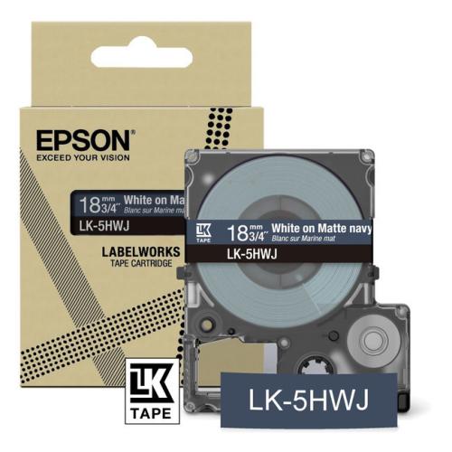 Epson labels blue / white (C53S672085 / LK5HWJ)