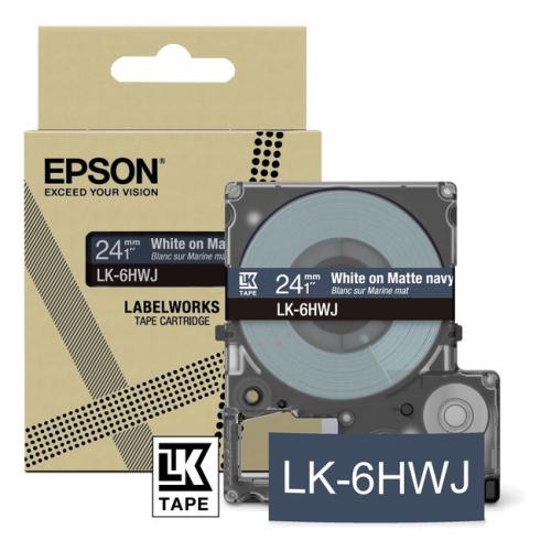 Epson labels blue / white (C53S672086 / LK6HWJ)