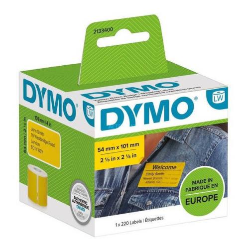 Dymo labels yellow (2133400)