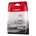 Canon printcartridge black (8190A002 / BCI15BK) (Twin Pack)