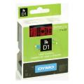 Dymo labels black on red (53717 / S0720970), 24mm, laminated