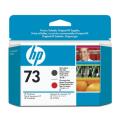 HP printhead black mat / red (CD949A / 73)