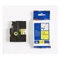 Brother tape black on yellow (TZEFX631), 12mm, flexible laminated