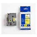 Brother tape black on yellow (TZES641), 18mm, laminated