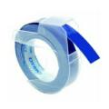 Dymo Stamping tape white on blue (S0898140), 9mm
