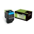 Lexmark toner cartridge cyan (70C2XC0 / 702XC) (Return, high capacity)