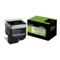 Lexmark toner cartridge black (80C2XK0 / 802XK) (Return, high capacity)