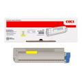 Oki toner cartridge yellow (45862837)