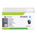 Lexmark toner cartridge cyan (70C20CE / 702C)