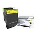 Lexmark toner cartridge yellow (71B0H40 / 071B0H40)