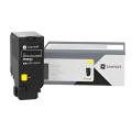 Lexmark toner cartridge yellow (81C0X40 / 081C0X40) (high capacity)