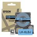 Epson labels black / blue (C53S672082 / LK6LBJ)