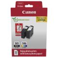 Canon Ink cartridge / Photo paper black / color (6205C004 / PG585CL586) (Twin Pack, multipack)